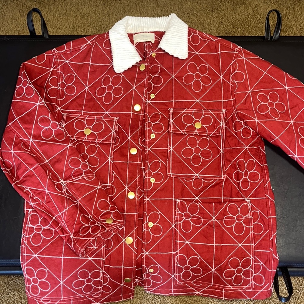 Quilted jacket, urban outfitters